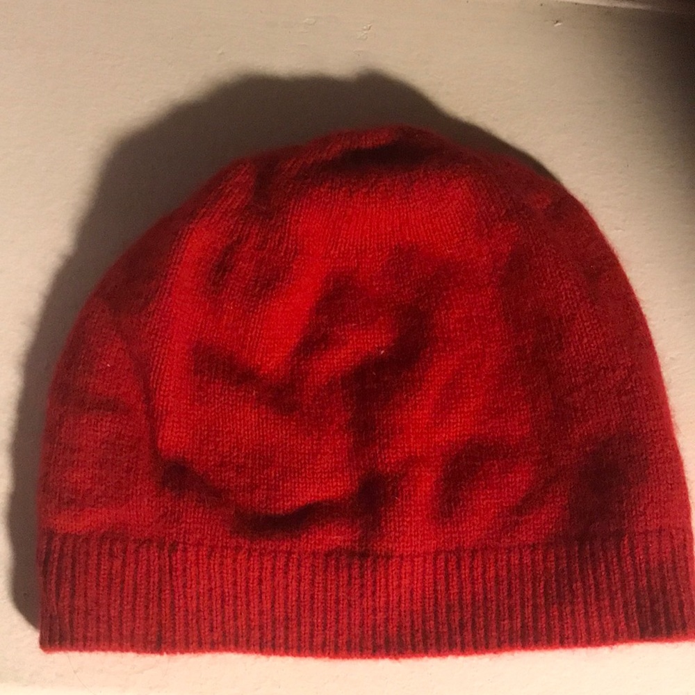 Red beanie